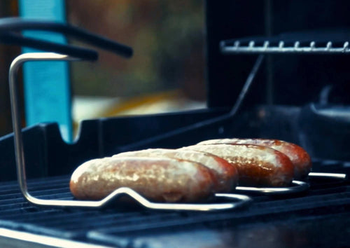 SOSSBOSSER Deluxe BBQ Sausage Holder & Roller