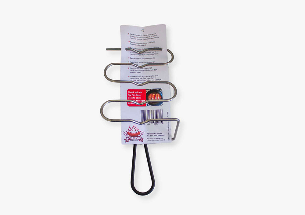 SOSSBOSSER Deluxe BBQ Sausage Holder & Roller