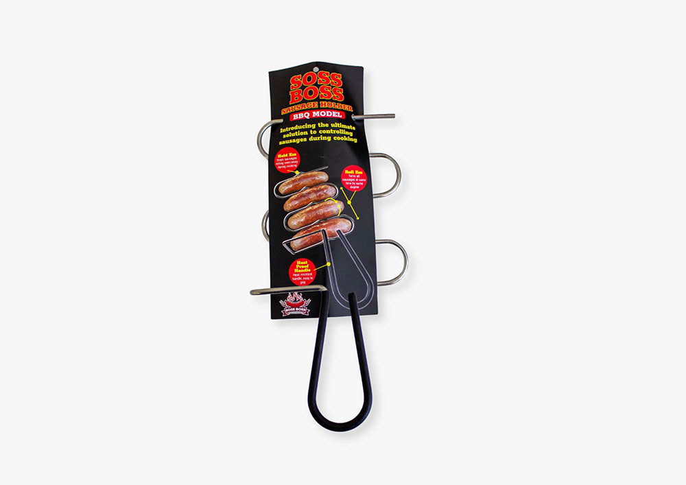SOSSBOSSER Deluxe BBQ Sausage Holder & Roller