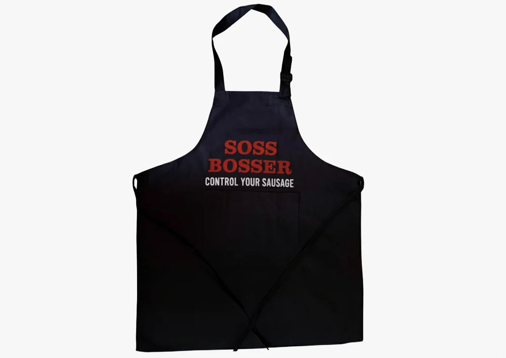 SOSSBOSSER BBQ "Control Your Sausage" Apron