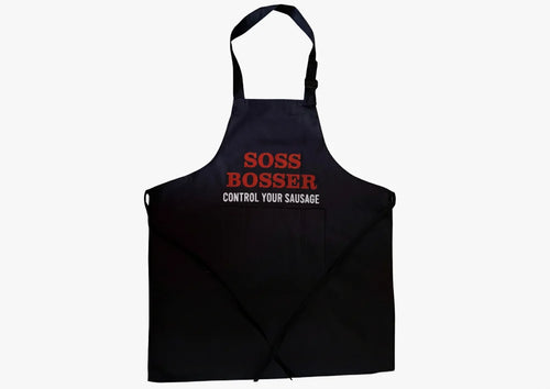 SOSSBOSSER BBQ "Control Your Sausage" Apron